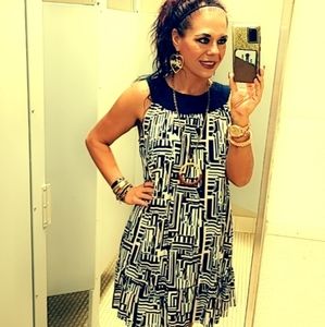 Geometric Crown and Ivy sun  dress